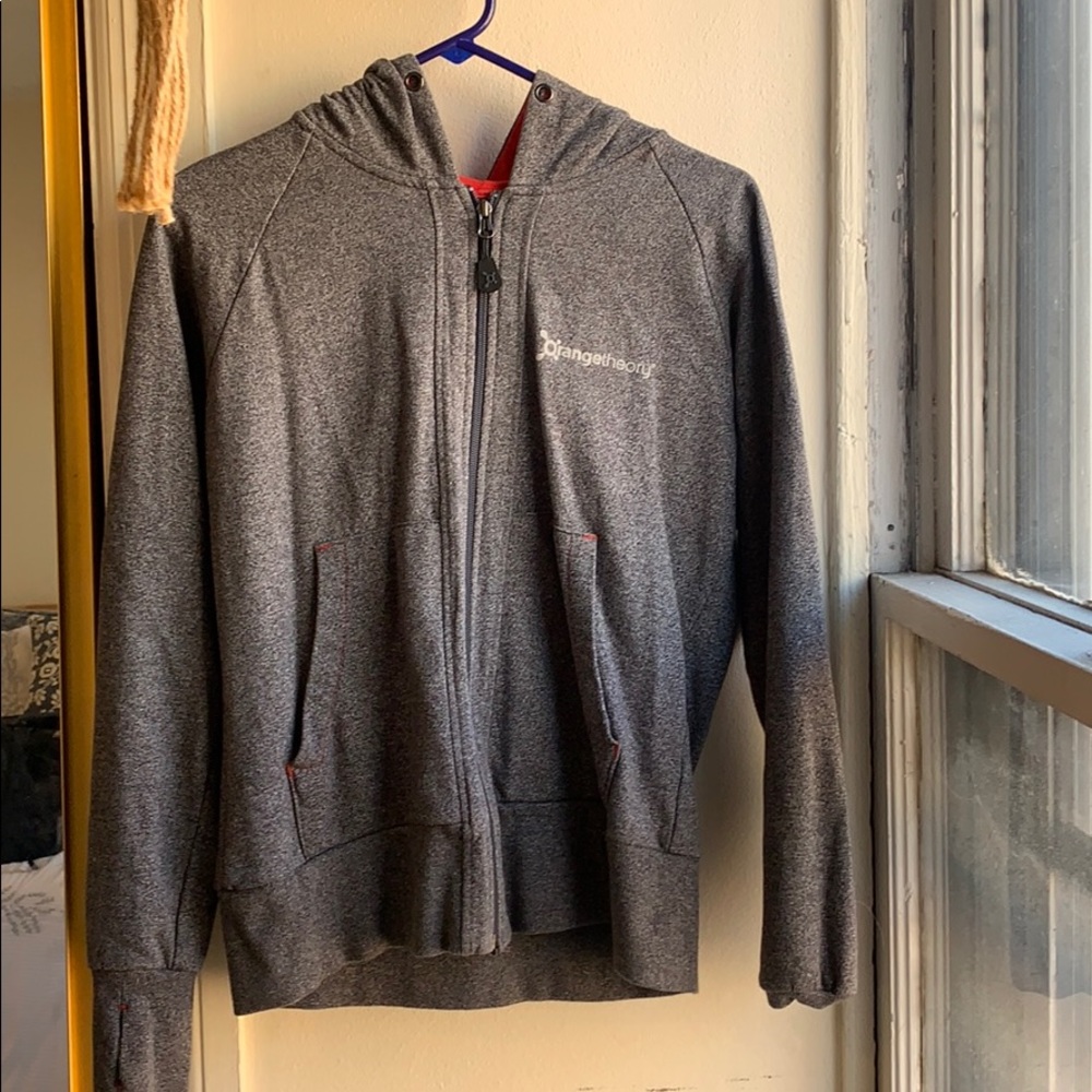 Orangetheory small zip hoodie